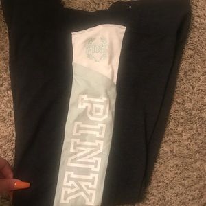 PINK Yoga legging with pockets